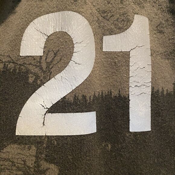 Akoo Brand Jacket Vest Men XXL Green Camo Full Zip White Mtn Summit 1980 #21 - Picture 8 of 16